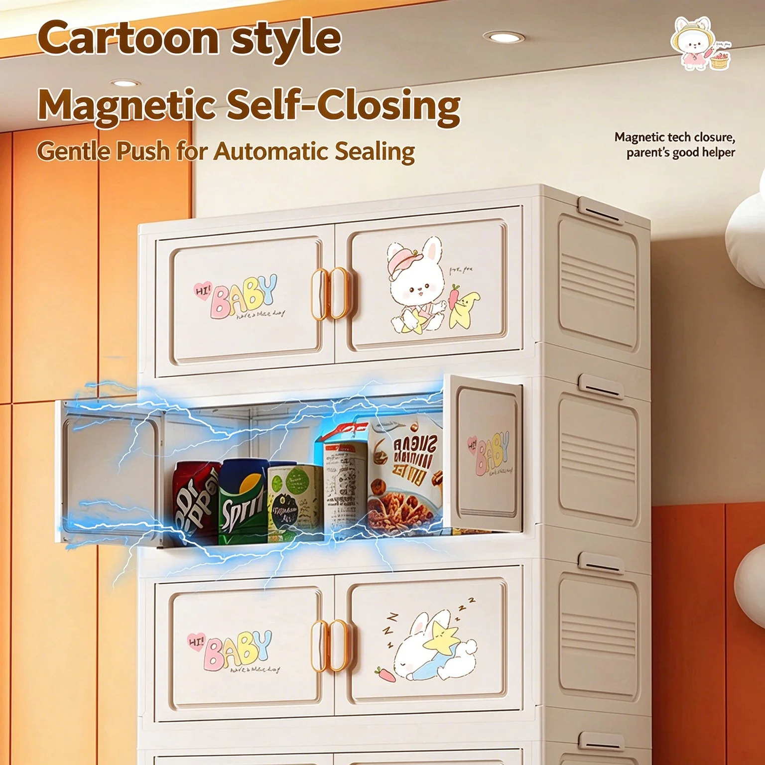 02 Folding Storage Cabinet