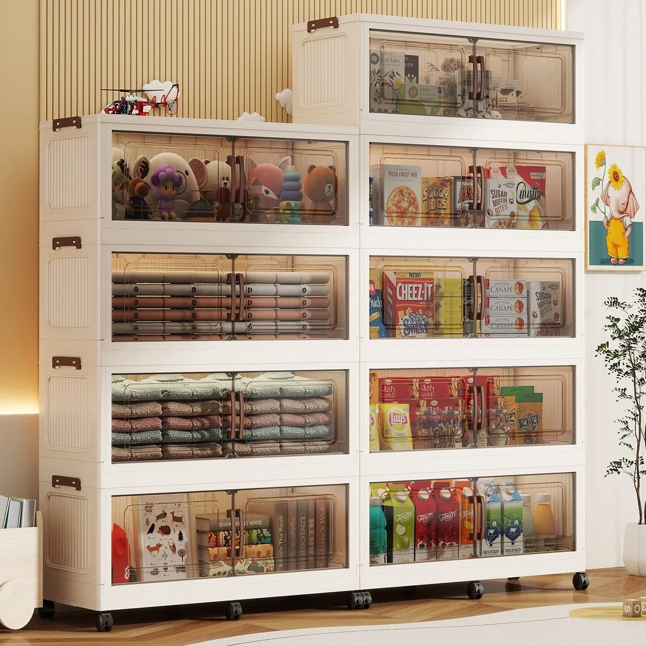 L Series Folding Storage Cabinet