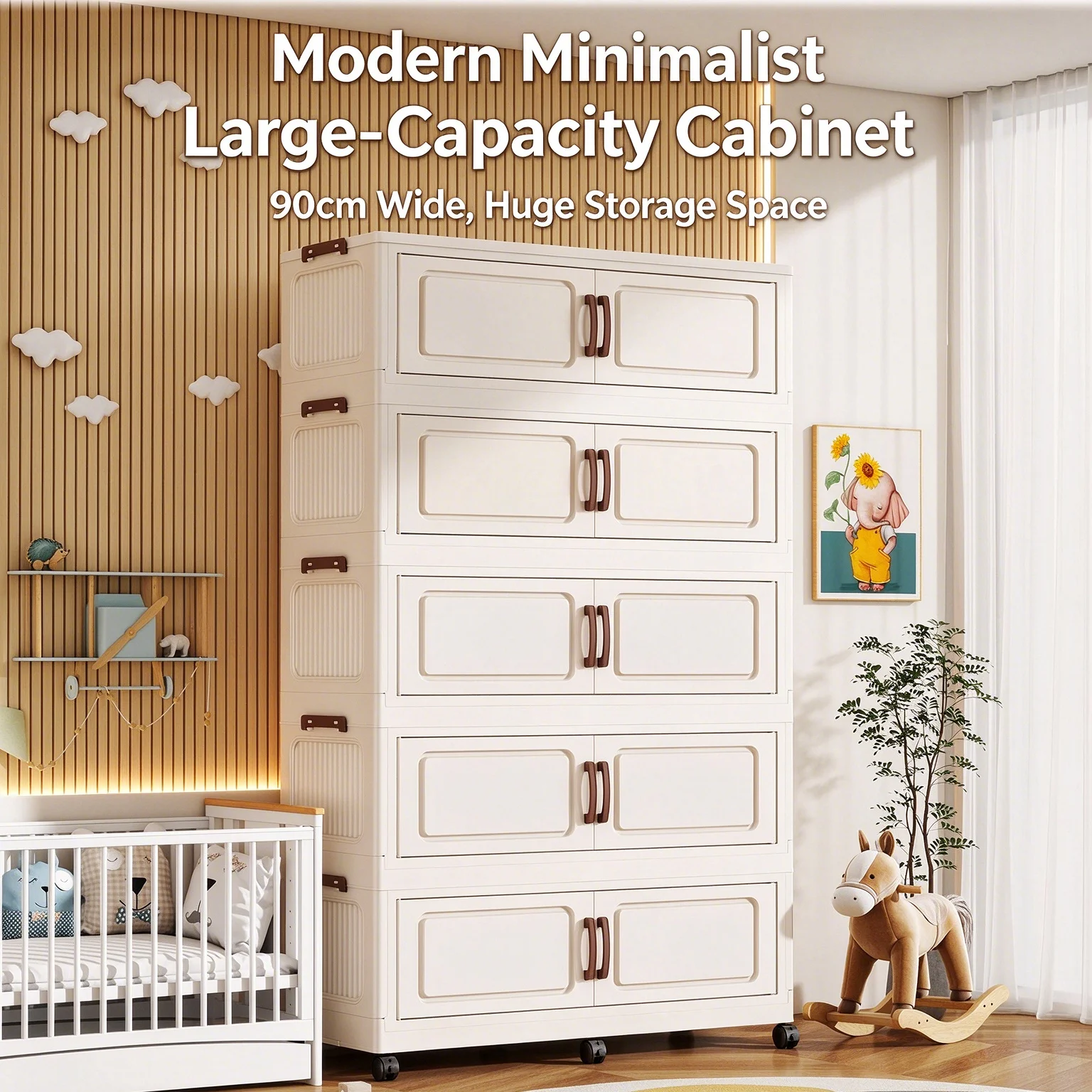 L Series Folding Storage Cabinet