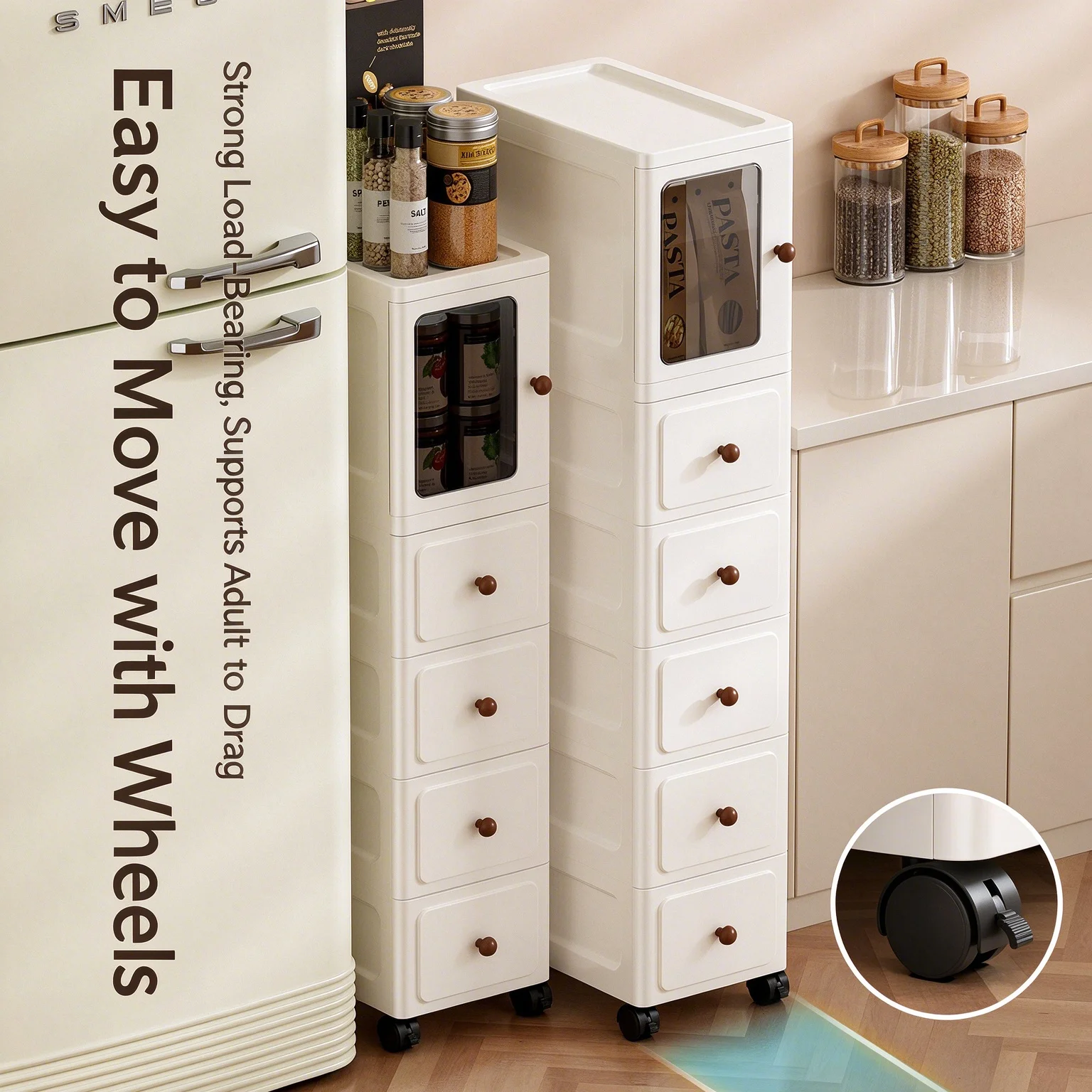 01 Slim Slide-out Cabinet