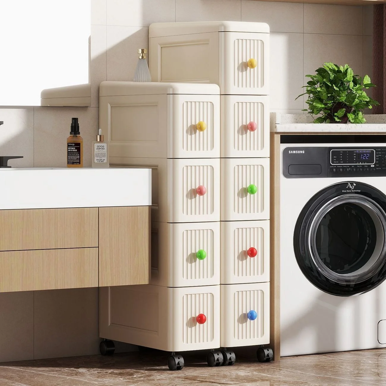 03 Slim Slide-out Cabinet